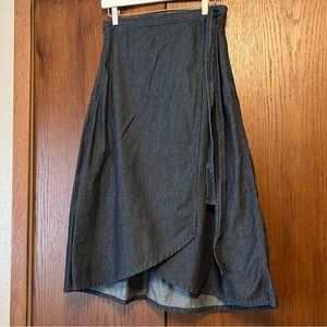 Gap wrap skirt